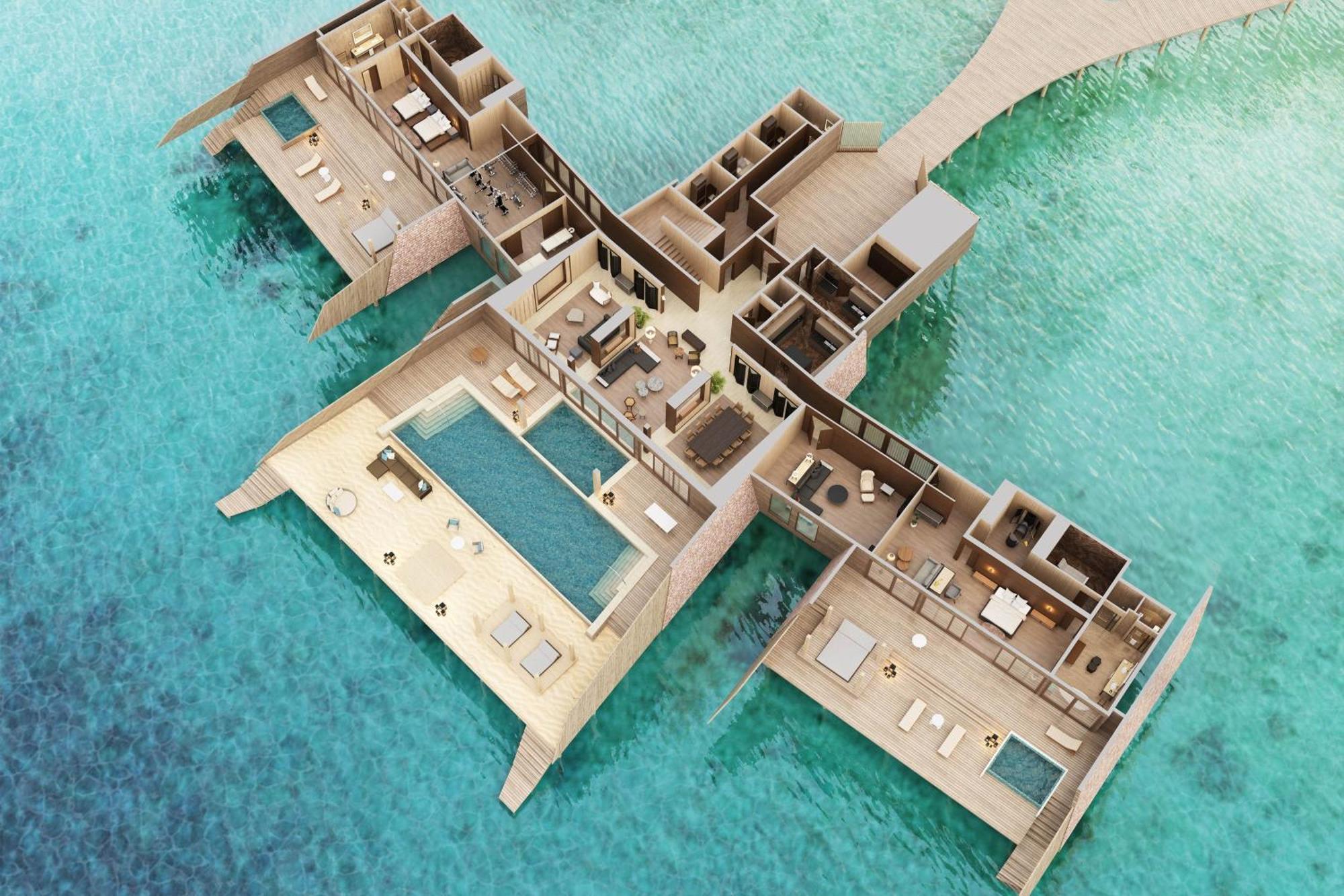 The St. Regis Maldives Vommuli Resort Hulhudheli Ngoại thất bức ảnh