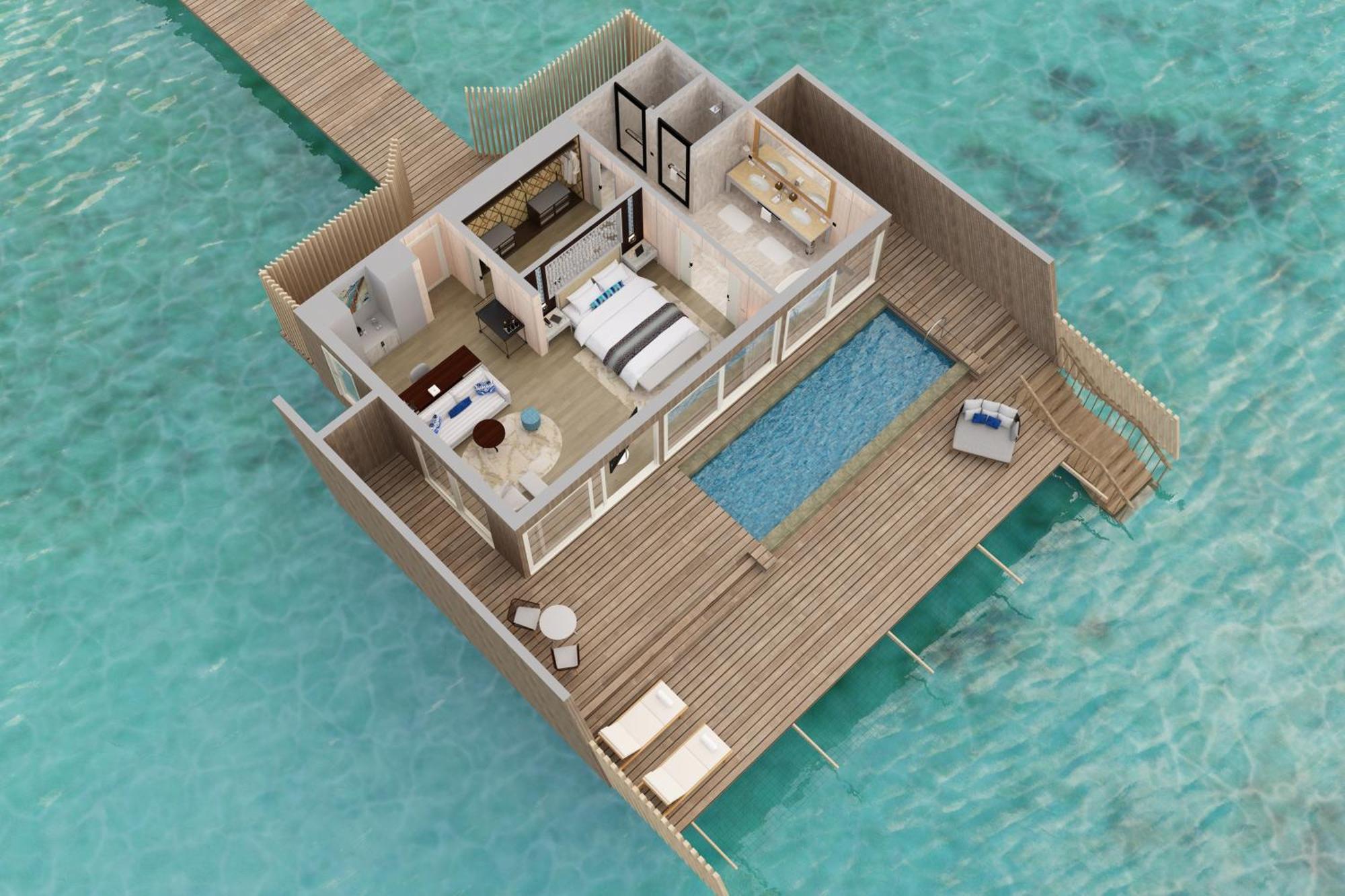 The St. Regis Maldives Vommuli Resort Hulhudheli Ngoại thất bức ảnh